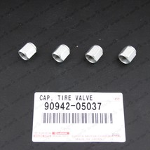 GENUINE TOYOTA  LEXUS ALUMINUM TIRE VALVE STEM CAP SET OF 4  90942-05037 - $369.44 MXN