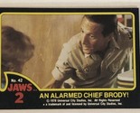 Jaws 2 Trading cards Card #42 Roy Scheider - £1.56 GBP