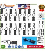 50 Black Pull Tab RC Car Body Clips - Stronger, Universal Fit for Traxxa... - $26.56 CAD