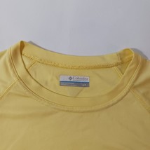 Columbia PFG M1409 Mens Yellow Fishing Graphic Long Sleeve Pullover Shirt Size S image 5