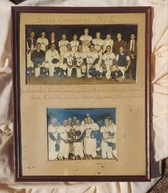 1963 Palatka High School State Championship Team photo display Putnam County - £73.81 GBP