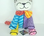 BRITTO Popplush Kahlo the Kitty Enesco Pop Colorful Plush Stuffed Animal... - £21.35 GBP