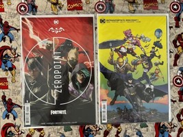 Batman / Fortnite Zero Point #1 DC Comics 2021 Lot of 2 Kenneth Rocafort Variant - £15.96 GBP