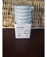 Ring Shower Curtain White 12pc,No SD-ORING-W3L,  Homebasix - €10,91 EUR