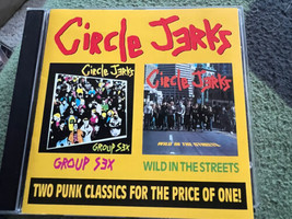 Circle Jerks &quot;Group Sex/Wild In The Streets&quot; cd NEAR MINT - £44.07 GBP