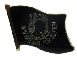 POW MIA POWMIA Bike You Are Not Forgotten Waving Motorcycle Hat Cap lapel Pin (6 - £4.97 GBP+