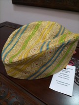 Sajkaca Serbian traditional hat handmade modern design made from golden ... - £21.29 GBP
