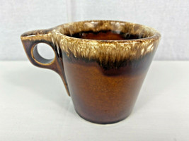 Vintage Mid Century Hull Drip Glaze Coffee Cups - SHIPS FREE !! - $10.59