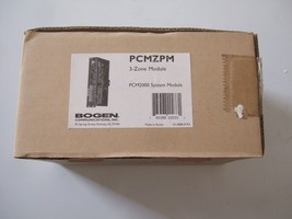NEW OPEN BOX   BOGEN PCMZPM 3-ZONE MODULE PCM2000 SYSTEM MODULE - $22.50
