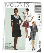 McCall&#39;s Sewing Pattern 5888 Misses Jacket Top Pants Size 8-12 - $8.99