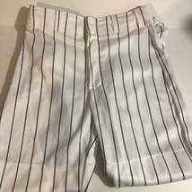 Don Alleson Athletic Baseball Pants S White With Stripes Sh2 - $5.93