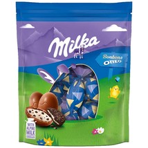 Milka chocolate EASTER EGGS with OREO cookie filling pieces -86g-FREE SH... - $10.88