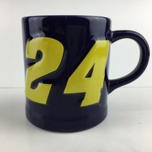 NASCAR Jeff Gordon 24 Coffee Cup / Mug 3D Graphic Excellent Condition Stock Car! - £2.47 GBP