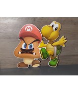 Mario Brothers Nintendo Hanging Party Decorations Cardboard 10pc 11&#39;&#39; Lu... - $24.65