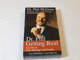Dr. Phil Getting Real: Lessons in Life, Marriage, and Family Four Casset... - $16.65