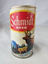 Schmidt Beer 10-point Buck White Tail Deer Scene LaCrosse WI Pull Tab Can EMPTY - £11.84 GBP