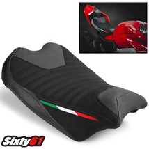 Ducati Panigale V4 Seat Cover 2018-2020 2021 Front Black Corsa Luimoto Suede - £173.60 GBP