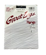 Hanes Great Legs Sheer Control Top Pantyhose Classic Navy New Size AB - $13.15 CAD