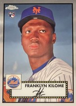 2021 Topps Chrome Platinum Anniversary Franklyn Kilome Rc Card #68 Mlb Ny Mets - £3.94 GBP