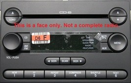 Ford Mercury CD6 radio face. Worn buttons? Solve it with this new CD stereo part - £54.93 GBP