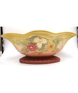 VTG Hull Art USA Pottery Wildflower Pink Yellow White 13&quot; Fruit or Conso... - $109.41 CAD