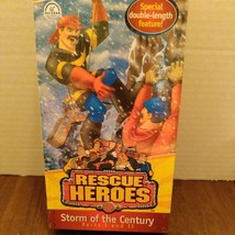 NEW Sealed ~ Fisher Price Rescue Heroes Storm of the Century Parts 1 &amp; 2 VHS - £7.75 GBP