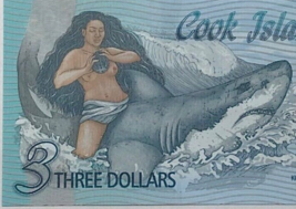 Cook Islands NZ $3 Dollars 2021 Polymer Bill Banknote PMG 68 EPQ - $112.19
