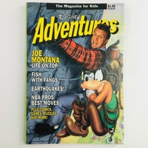 Disney Adventures Magazine May 1991 Joe Montana &amp; Goofy On Top, No Label VG - £13.40 GBP