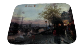 The Bradford Exchange Plate 244A Paris By Thomas Kinkade Plate 1994 - $20.56