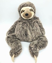 36&quot; Big XL Jumbo Sloth Soft Brown Stuffed Animal Toy Walmart All Plush - £70.52 GBP