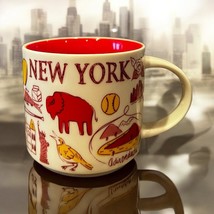 Starbucks 2017 NEW YORK State Been There Series BTS Coffee Mug Cup No Bo... - $22.76