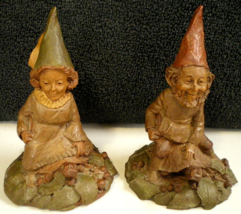 Jennie &amp; Pokey Turtle Gnomes Cairn Studios Figurines (Tom Clark Signed) Vtg 1983 - £21.32 GBP