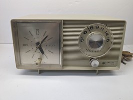 Mid Century General Electric 1960’s Model C4404A Clock/Radio Tested, Works - £32.92 GBP