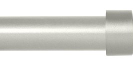 Silver Curtain Rods for Windows 18 to 45 Inch(1.5-3.75 Rods - £20.90 GBP