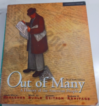 Out of Many A History of American People BRIEF 6th Ed Faragher Exam Copy... - £23.22 GBP