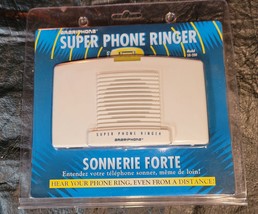 Ameriphone Super Phone Ringer Model SR-200 Hearing Impaired Assistance -... - £10.11 GBP