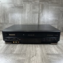 Panasonic VHS Player 4 Head VCR Plus Omnivison Pub-4355s No remote TESTE... - $32.60