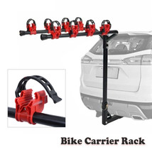 4-Bike Carrier Rack Hitch Mount Swing Down Bicycle Rack For Car Truck Au... - £52.20 GBP