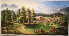 Scenery Oil Painting - Landscape Oil Painting - Handmade Unmounted Canvas - $700.00+