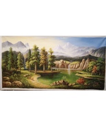 Scenery Oil Painting - Landscape Oil Painting - Handmade Unmounted Canvas - £553.11 GBP+