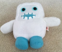 Peek a Boo White Plush Cubies Monster Four sides of Stuffed Fun EUC Clea... - £11.18 GBP