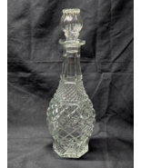 Vintage Anchor Hocking WEXFORD Pattern 32 Ounce, 14.5&quot; Decanter Bottle &amp;... - $24.54 CAD
