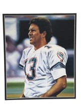 1995 Dan Marino Miami Dolphins Kelly Russell Lithograph Art &amp; Card Print - £11.84 GBP