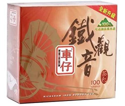 RICKSHAW Chinese Iron Buddha Teabags 1.6g x 100 - £17.64 GBP