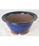 Japanese Yokkaichi Round Bonsai Pot, Succulent Planter + Mesh - 6&quot;x 6&quot;x ... - $39.24 CAD