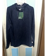 New LL Bean Explorer Hooded Sweatshirt Carbon Navy Slightly Fitted Men&#39;s... - $68.38 CAD