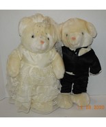 13&quot; Bride and Groom Bear Plush Set - $49.31 CAD