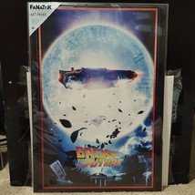 Back To The Future Limited Edition Art Print And Certificate Of Authenti... - $67.72
