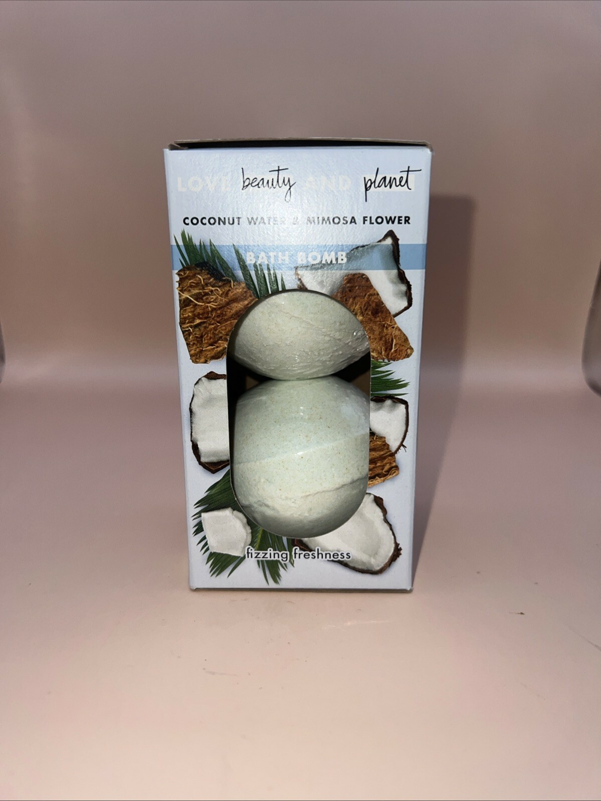 Love Beauty and Planet Bath Bombs Coconut Water and Mimosa Flower 7.8 oz Item image 2