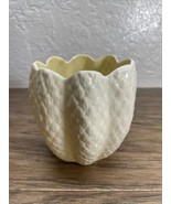 Vintage Belleek Porcelain Cone Flower Pot Vase 1955-1965 KG JD - €34,71 EUR